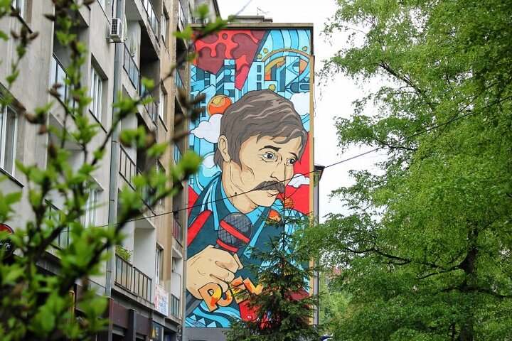 Mural 'Singer' (Pjevač)